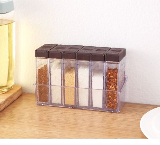 Spice Shaker Jars, Seasoning Shaker Box Set, Condiment Storage Containers Kitchen Organizer Spice Shaker Jars, Seasoning Shaker Box Set, Condiment Storage Containers Kitchen Organizer